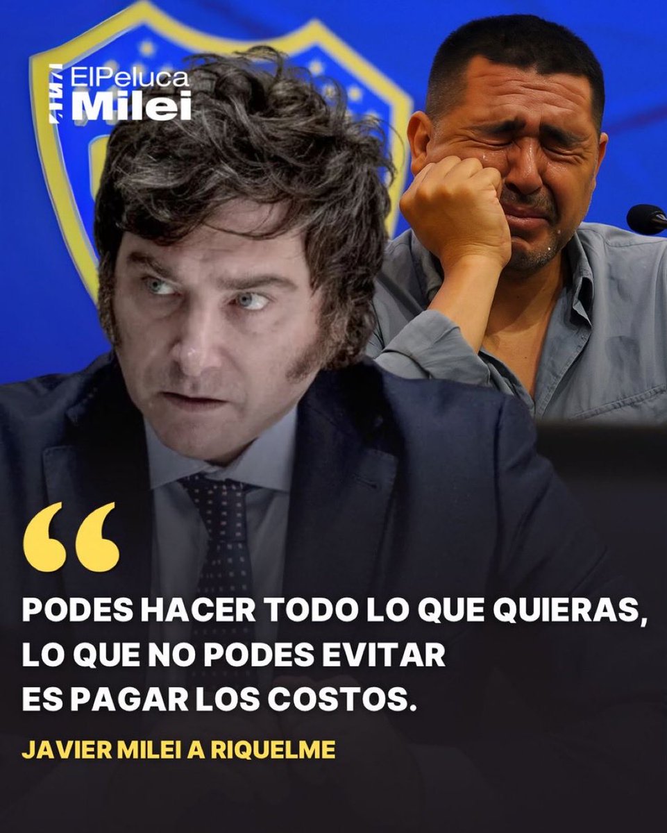 El Peluca Milei tweet media