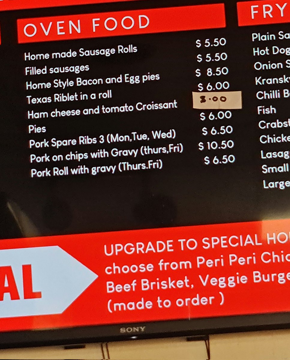 f4r__'s tweet photo. The local takeaway has menus on TV screens. Then they do this. https://t.co/SENnP2Q10C