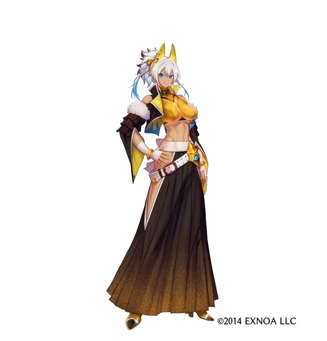 【告知】DMM GAMES様「御城プロジェクト:RE」にて 7[覇]前田利家(槍) 描かせていただきました～
