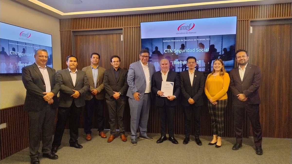 MetchegarayM's tweet photo. Participé en la sesión “Planeación de la Pensión IMSS” como parte de la dinámica Los Comités Nacionales en tu Ciudad del @IMEFOficial, gracias por la invitación. https://t.co/SBzSrF9QU6