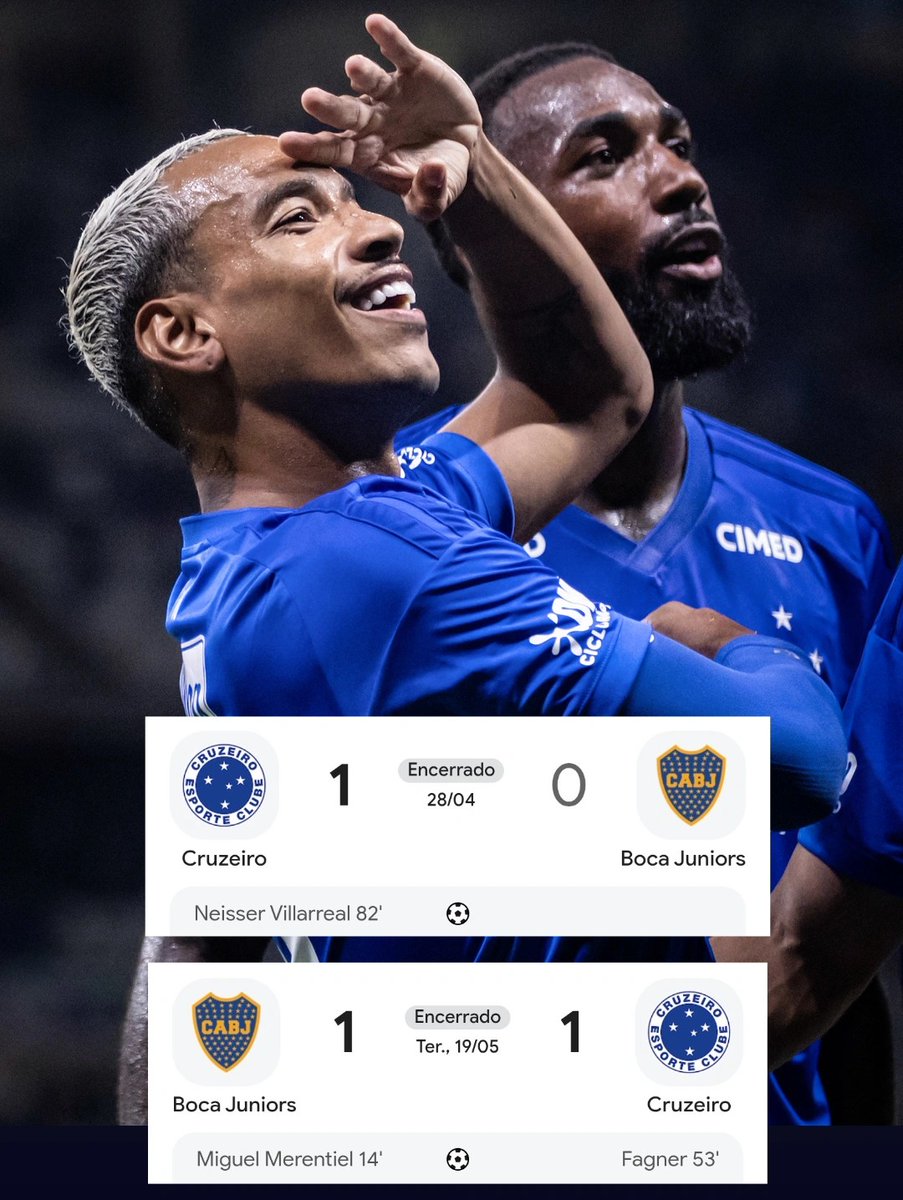 cavalinhodocec's tweet photo. Boca Juniors eliminado! 😂

Aqui é Cruzeiro! 🦊 https://t.co/KUM7oQYZDT