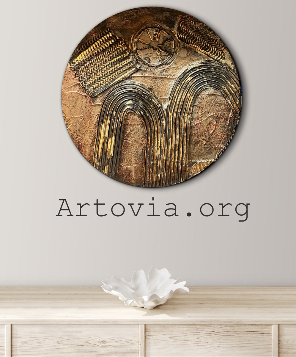 devineartstudio's tweet photo. My latest 

Sacred Passage is a one-of-a-kind sculptural abstract featuring rich texture, metallic accents, and architectural movement. #ArtoviaGallery #OriginalArtwork #ArtCollectors #TexturedArt #ContemporaryArt #LuxuryDecor #StatementArt #BuyOriginalArt https://t.co/62QXrbmfu0