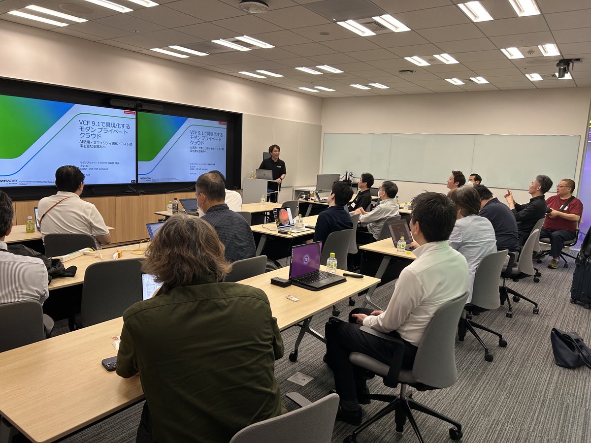 VMware_Japan tweet picture
