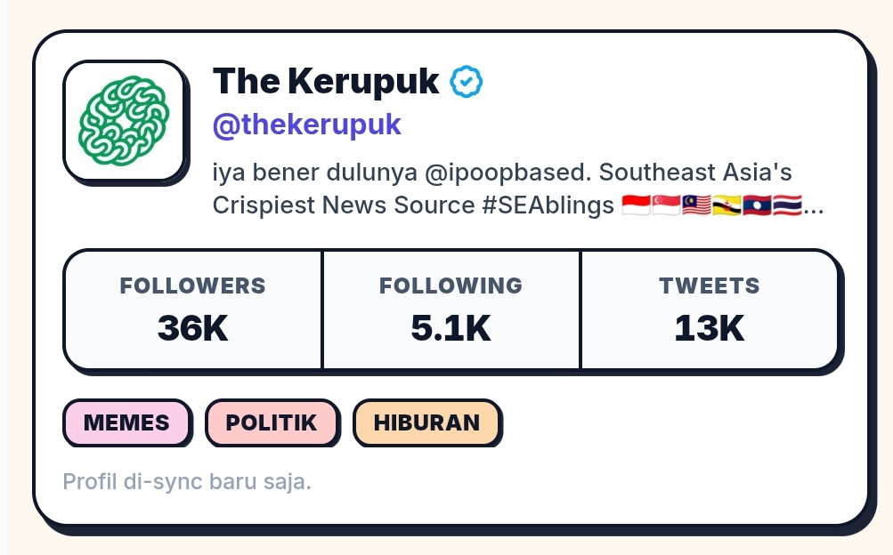 asministratur's tweet photo. Jadi, lagi kurasi daftar niche di xmoots

Tadinya mau gue masukin tuh si poop ke niche tukang timpa

Scroll scroll
nemu kerupuk apalah ini 🤬

Ternyata valid ya dugaan kita tentang si poop dengan kejadian di Muara Angke 🥀 https://t.co/a1fmlUPFMj