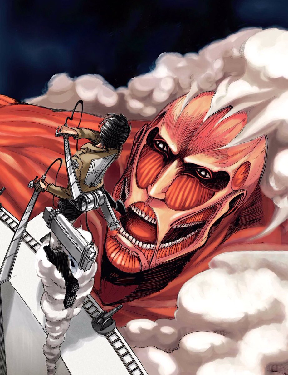 mikasababymama_'s tweet photo. Isayama was crazy for this https://t.co/8nY9Ai5PKu
