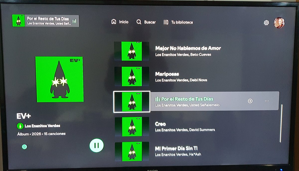 HugoEMolina's tweet photo. EV+ 💚🎸♾️💿 https://t.co/CkFxfE4L3a