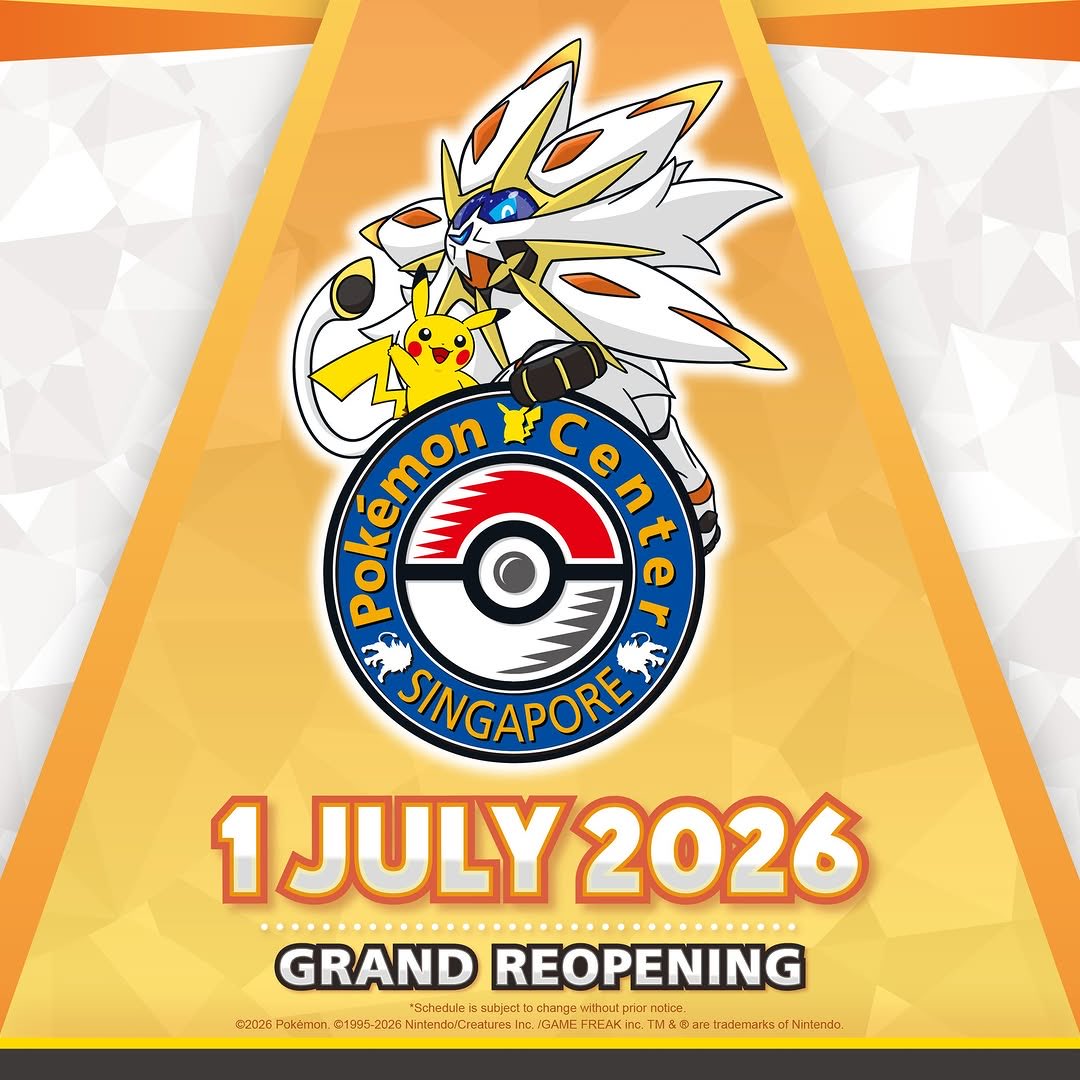 abcboy101's tweet photo. Pokémon Center SINGAPORE is reopening on July 1 with a new logo featuring Solgaleo

ポケモンセンターシンガポールは7月1日にリニューアルオープン、新ロゴにはソルガレオ https://t.co/5NPVkNQGrH