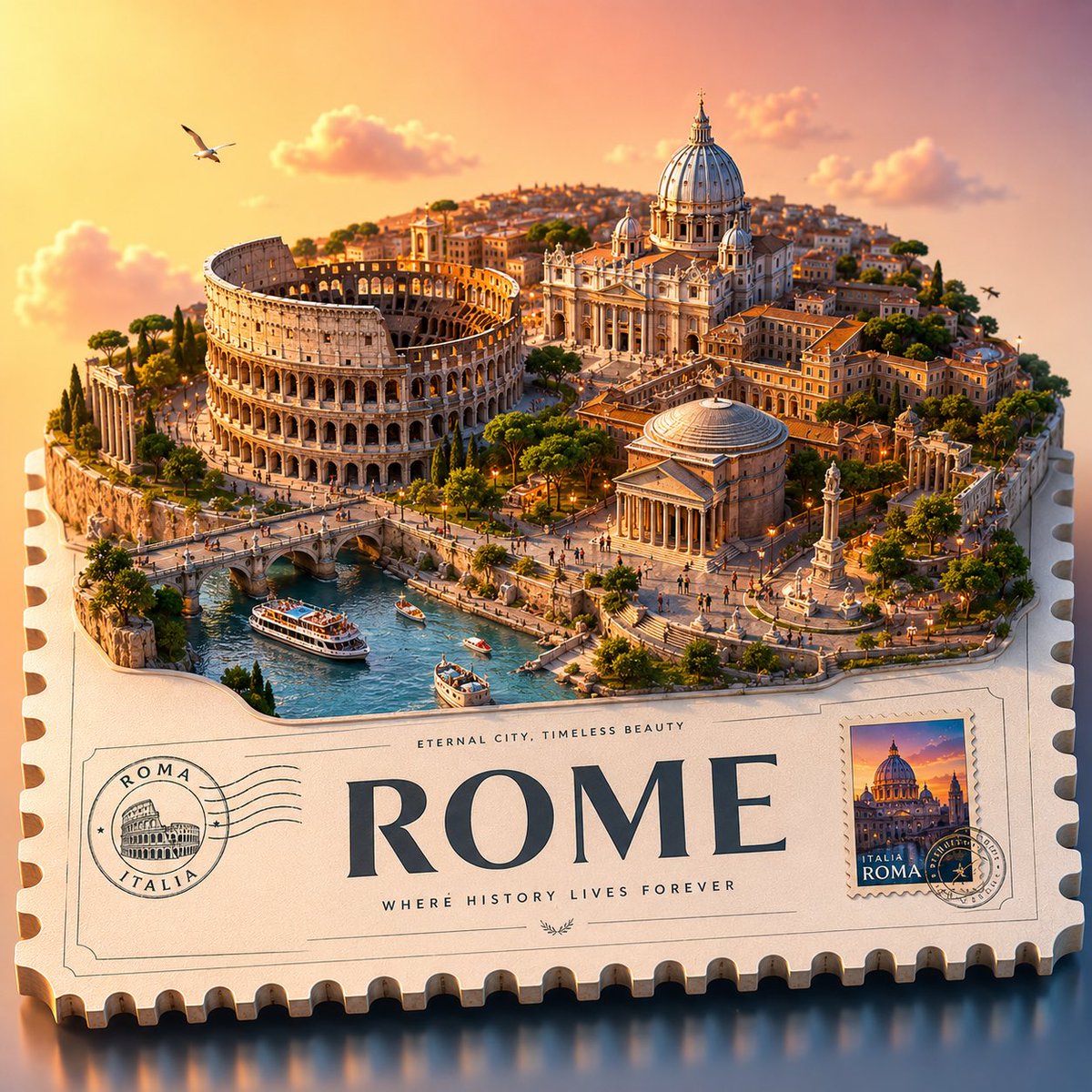 Travel Ticket Portal Illustration