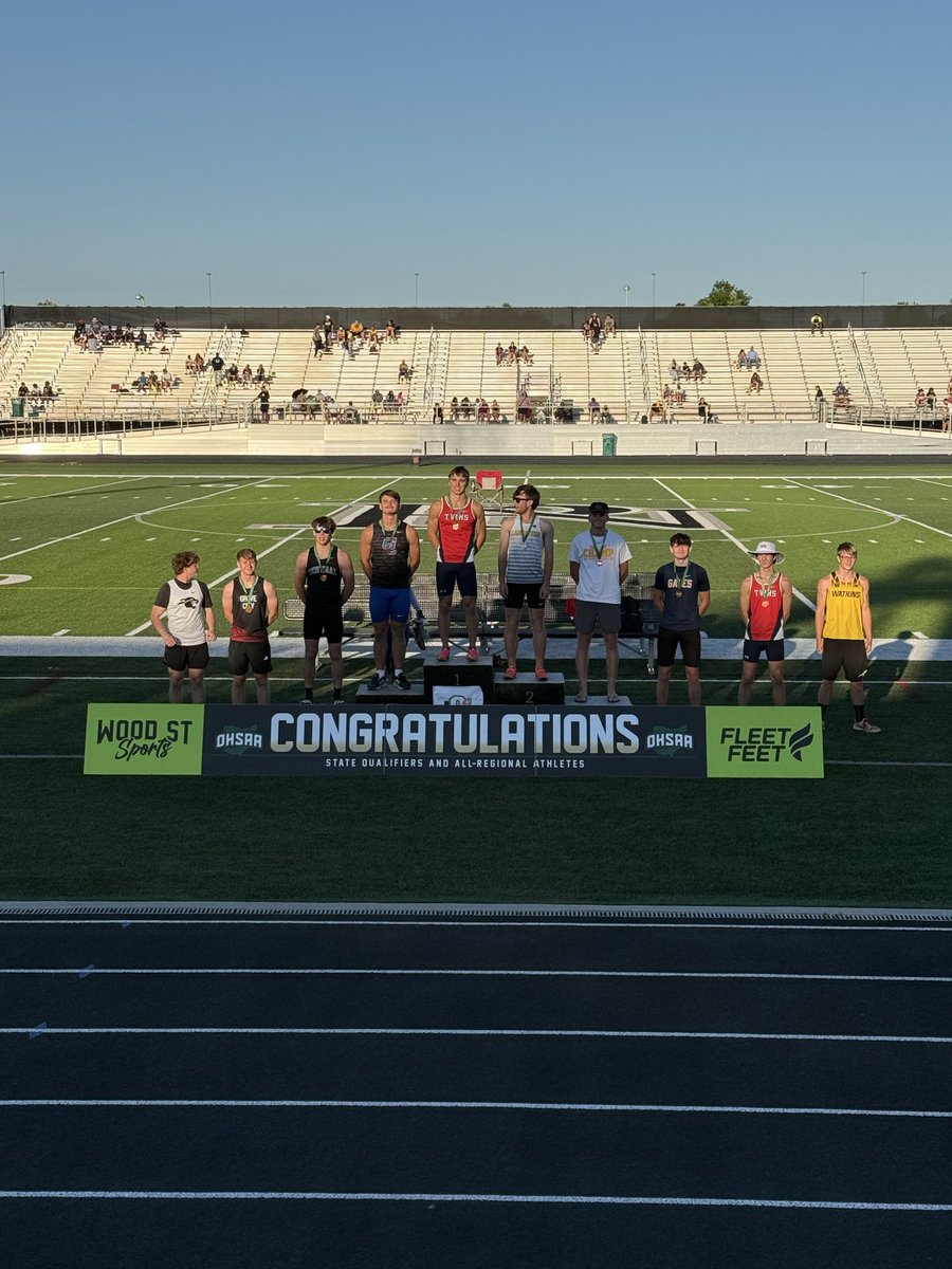 CoachMoorhead's tweet photo. Wyatt Krutsch takes 🥈 in pole vault and advances to state! Coen Rodenbaugh takes 6th! https://t.co/hE9gVoVoEr