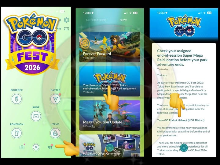 Nakibo90's tweet photo. 🔥 Mega Mewtwo Coordinates – Last 30 minutes at the park 🔥
📍 Central Square
35.62363, 139.77470
📍 NOP District
35.62404, 139.77410
📍 Conservatory Zone
35.62687, 139.78079
📍 Recruitment Zone
35.62353, 139.76945
📍 Cultivation Zone
35.627145, 139.77050
⚠️ Important Note:
Remember to stop raiding 10 minutes before Mega Mewtwo starts to avoid cooldown.

⏱️ I've tested all 4 zones; the cooldown ranges from 7-10 minutes, so stopping 10 minutes early is safer.

🔥 You only have 30 minutes, so hurry up and take advantage of the time to compete with Scopely!