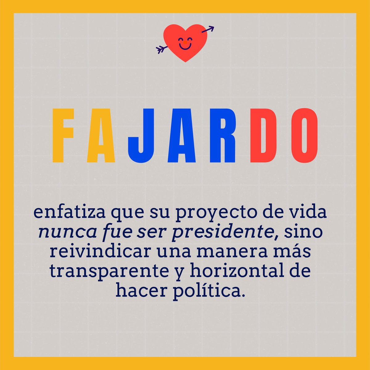 Sergio Fajardo tweet media