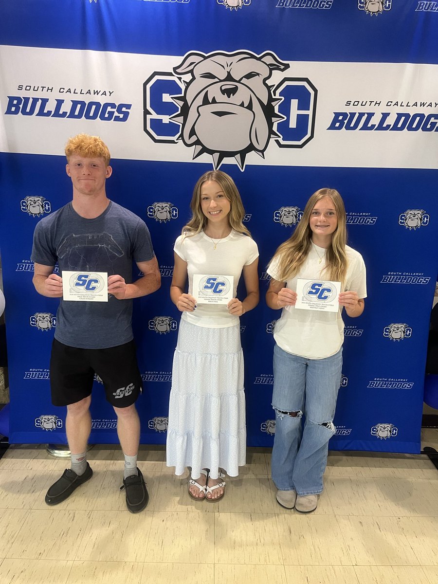SCBulldogTrack's tweet photo. Thank you to everyone who came out and made tonight's banquet such a wonderful time. We are so blessed here at South Callaway. Whether you were able to make it tonight or not, thank you guys for making this year another wonderful season of track. No where else we would rather be! https://t.co/NDAd5E8w6L