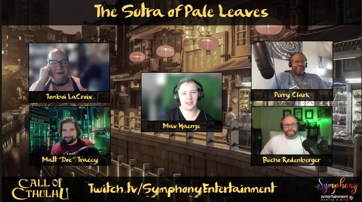SymphonyEntert3's tweet photo. Call of Cthulhu's The Sutra of Pale Leaves wins the Judge's Choice Award for Best Roleplaying Adventure in the 2026 UK Games Expo Awards! Congratulations, team!

Looking for actual play support? Join us for the scenarios Dream Eater and Fanfic!

https://t.co/5wIm8Uu1nU https://t.co/qDU8tocwtW