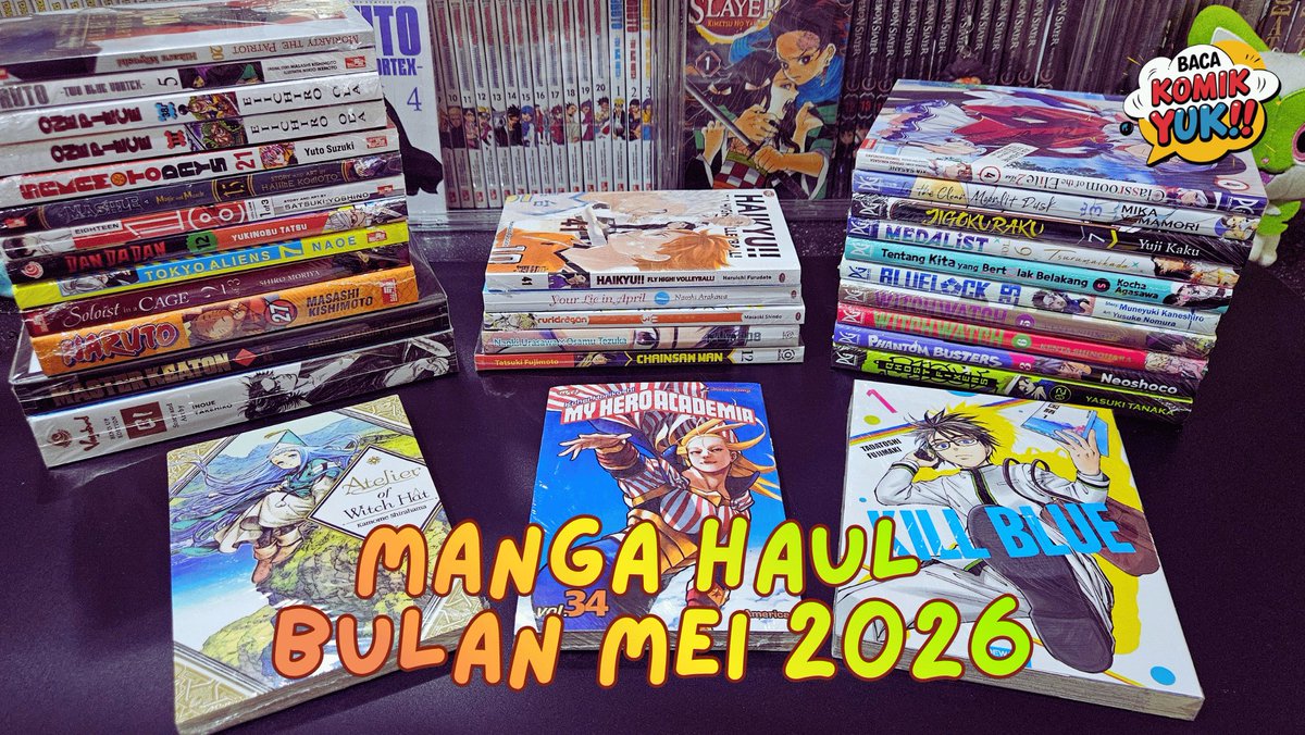 subiyantoadii's tweet photo. Gak berasa udah akhir bulan aja, saatnya manga haul ....

https://t.co/F7jEKDz91N https://t.co/NCxORvH8f2
