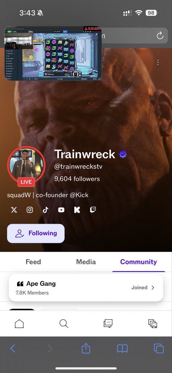 EZClaps13's tweet photo. @Trainwreckstv Never won anything before big T. Help a 🥷 out. 

bc1qd3hw0dyde9fcgwylclwrm7jay20eqzsv4j4ee6 https://t.co/yV8B6kNPFj
