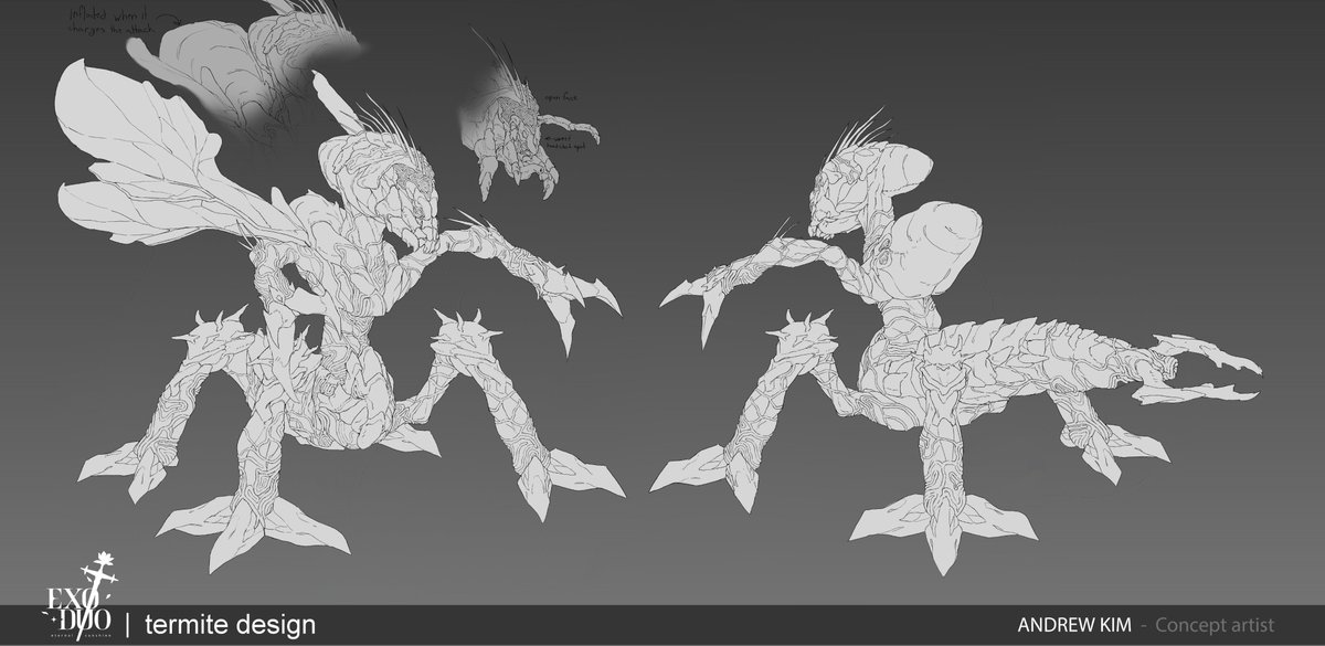 Exoduo_dev's tweet photo. My concept autist is hard at work drawing the Nightmare evolution lines (4/21Monsters)

You'll be able to witness them evolve in real time as you fight them. Don't let them grow too big!

#Gamedev #indiedev #conceptart https://t.co/ehvEOLkIGG