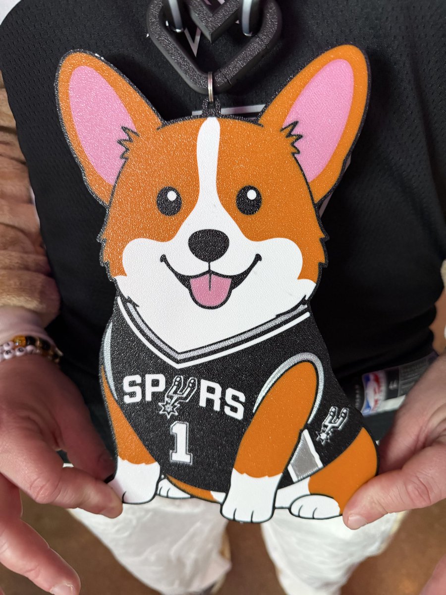 MarGOSFFL's tweet photo. A tad premature but Air Corgi is undefeated!!! Just sayin #Gospursgo #Beatokc https://t.co/CFZG91kTg5