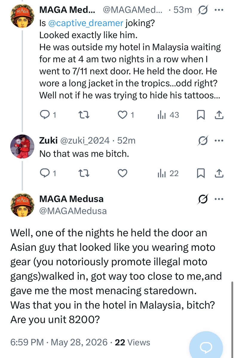 MAGA Medusa tweet media