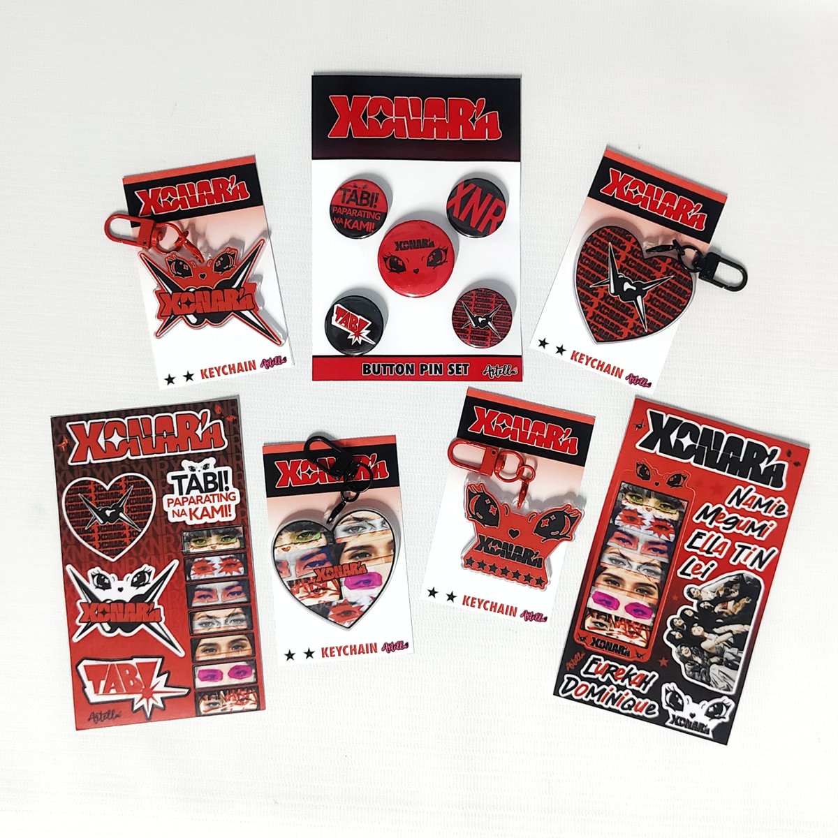 CutieArtella_'s tweet photo. ♥️ XONARA Cutie UOMerch 🖤
Acrylic Keychain 3mm (Back to Back Sticker)
Sticker Matte Laminated (Stick it anywhere XD)
Button Pins (25mm/32mm)

SHOPEE 🍊:
https://t.co/fpUJufApvJ

#XONARA #Acrylic #Keychain #3mm #sticker #buttonpins #artella #ppop #girlgroup https://t.co/fobQ3ZsKHS