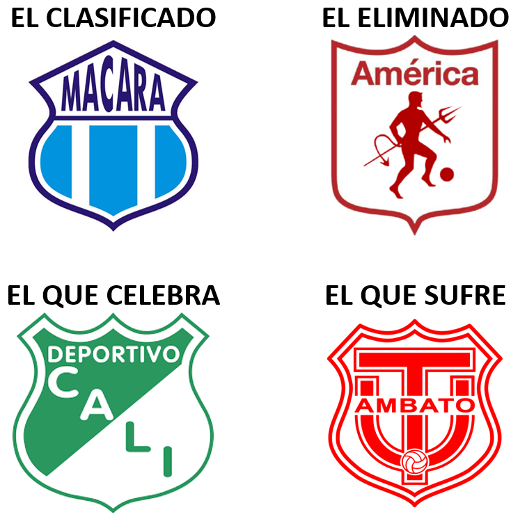 futbolrandom26's tweet photo. Les dejo una imagen para la gente del Macará y del America de Cali https://t.co/nH1htj2dFE