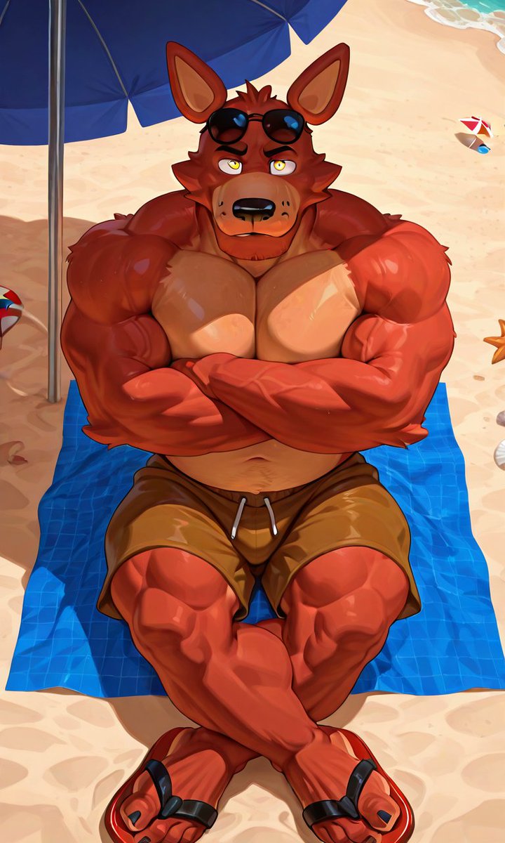 KairosGoods's tweet photo. Foxy in the beach.

#furry
#yiff
#bara
#chudai
#gay https://t.co/z3gdIj2J5P