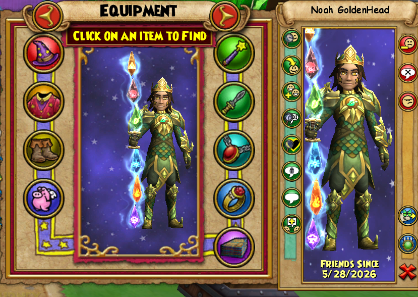 FireswordJason's tweet photo. I met this guy who liked my stitch so I inspired him for him to switch his stitch to match LOL ICONIC #Wizard101 https://t.co/gpz9jjAWM7
