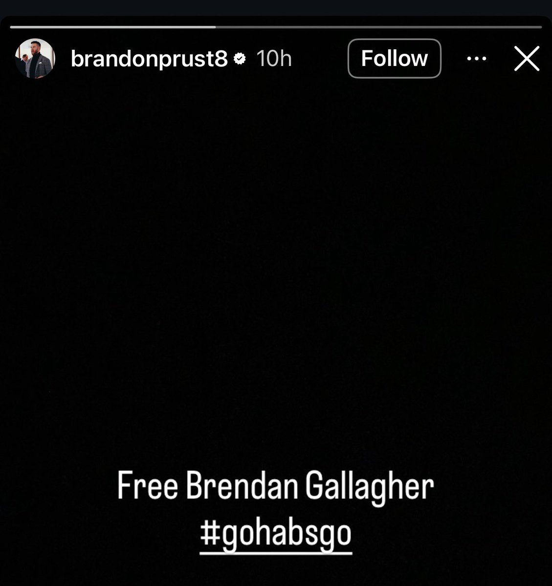 habsfanaticss's tweet photo. Former Canadien fan favourite Brandon Prust has a message for Martin St-Louis and the Canadiens:

"Free Brendan Gallagher" https://t.co/vEUxwk0rPc