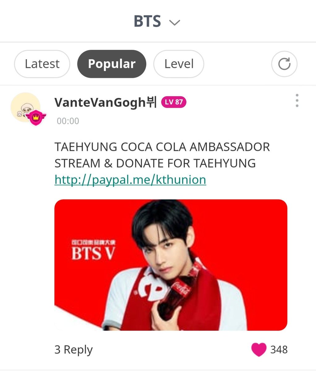 kthvotingteam's tweet photo. 📣 MAY 29 | Idol Champ – BTS Comm unity Engagement Call 📣
Today’s posts are LIVE on Idol Champ! Let’s boost Taehyung together 💜

📝 Tasks (Earn CHAMSIMS): 
1️⃣ LIKE the posts
2️⃣ Leave a COMMENT
3️⃣ Like ALL replies (up to 30 👍)
📍 IMPORTANT:
• Please engage with ALL Tae-related posts ASAP
• Check Popular and Levels sections
• Hit the ❤️ on every Tae post to keep them ON TOP