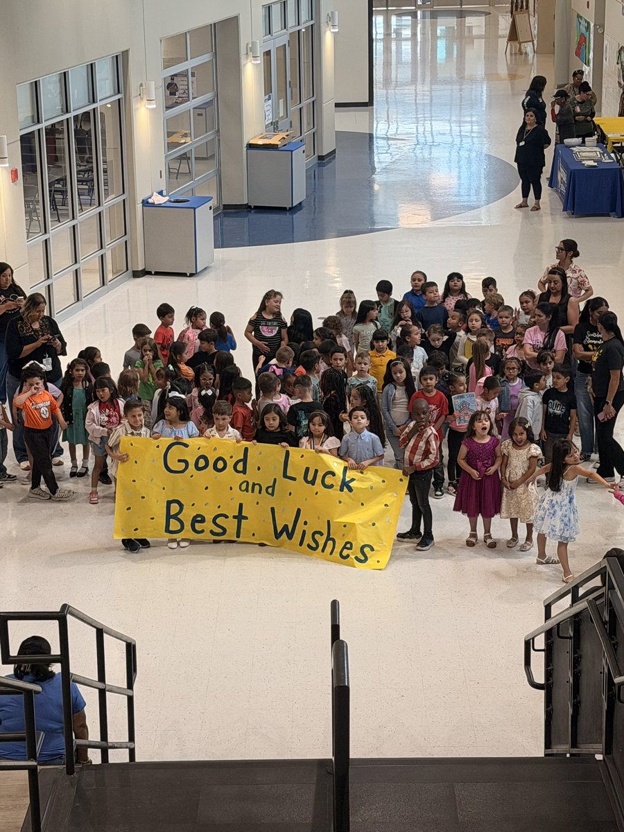 VRenteria_ITT's tweet photo. Today, Scotsdale Elementary paused for one final walk through the halls with our principal, Mr. Guzman @ARCIS_YISD . 💙💛

As students and staff lined the hallways, we celebrated a leader who has left a lasting mark on our Cadet family through his dedication, support, and commitment to our students.

Thank you, Mr. Guzman, for your leadership, encouragement, and the memories we’ve shared. Once a Cadet, always a Cadet.

Wishing you the very best on your next mission. 🚀

#CadetStrong #RootedTogether #ThankYouMrGuzman