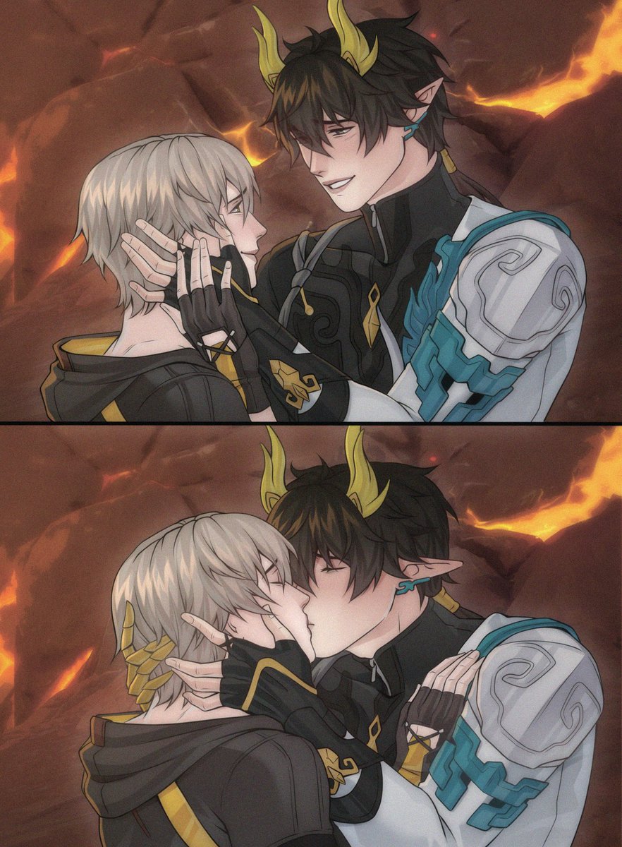NallKvL's tweet photo. Confession of feelings
Part 2/2

#dancae #caeheng #丹穹 #穹丹 https://t.co/OsgKbkG0fk