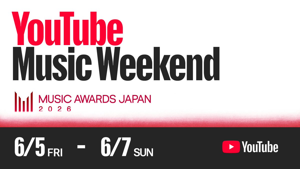 YouTube Japan tweet media