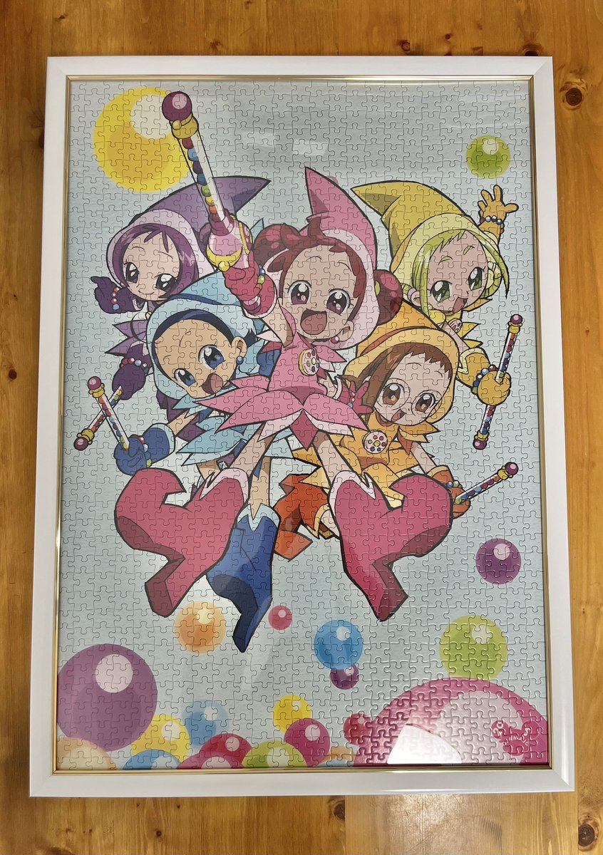 おジャ魔女どれみ1000ピースパズル！ できたああああああああああ😭😭😭
