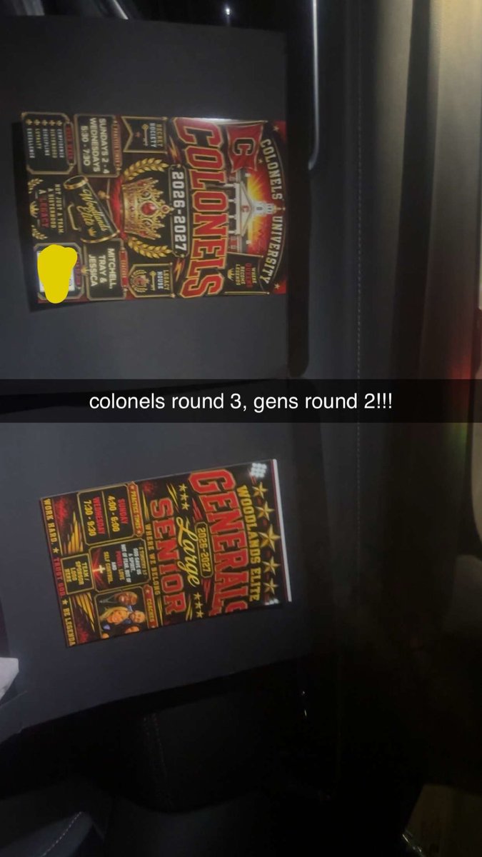 wecc_khloe's tweet photo. GENERALS ROUND 2, COLONELS ROUND 3!!!  so excited 🥹🥹 #cheer #whereWEbelong #worlds #summit https://t.co/jJRD8ZsXNu