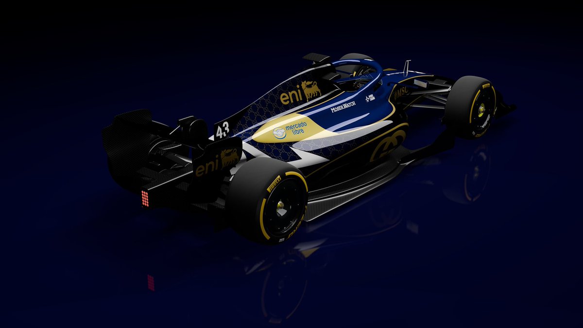 rulo_moreno's tweet photo. @TelemetricoF1 @gucci @AlpineF1Team @puenteadrian Opción priorizando el negro, dorado de Gucci y azul de Alpine https://t.co/zlTedsl3rf