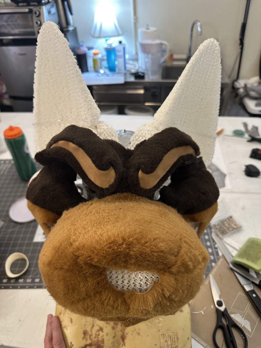OCCostumes's tweet photo. Working on another shep! https://t.co/UKiOrYbLfn