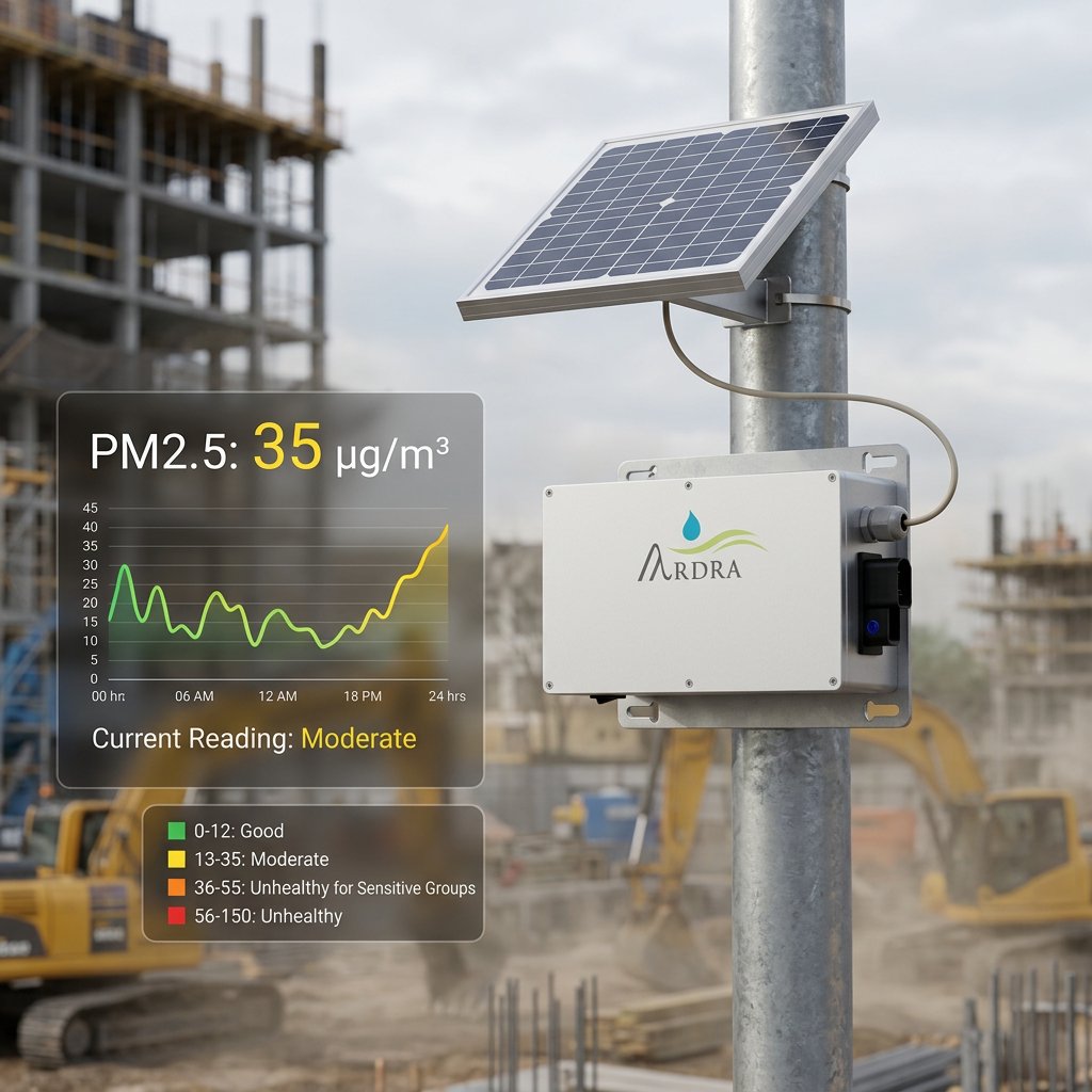 AardraSystems's tweet photo. Can't see the pollution doesn't mean it isn't there. The Aardra outdoor Air Quality Sensor measures PM1, PM2.5, NO2, O3 and more. #AirQuality #IoT #SmartCity #Aardra https://t.co/nyoNy8Z9ca