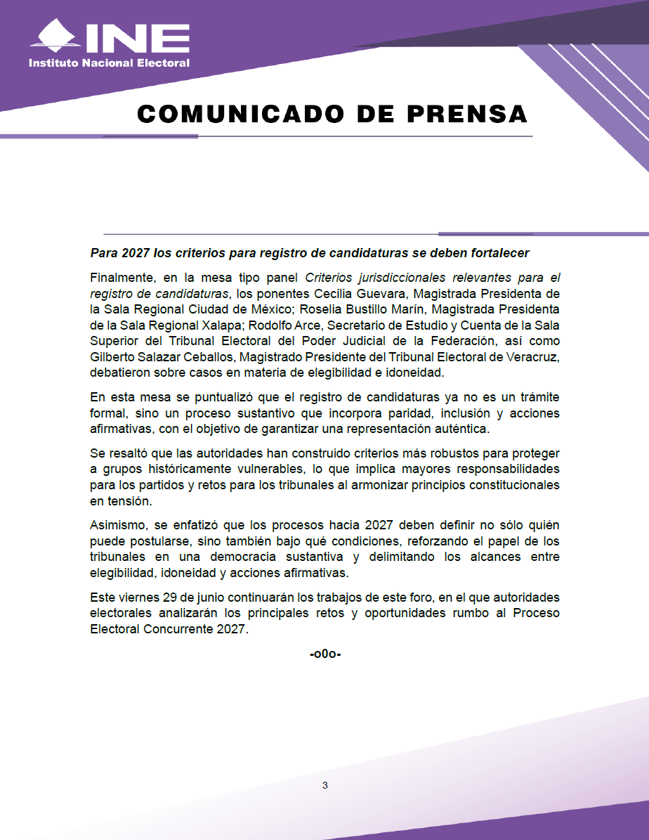 INEMexico's tweet photo. #BoletínINE 📄| Autoridades electorales de todo el país concluyen que 2027 será un reto logístico, legal y presupuestal.

🔗 Más información en el siguiente enlace: https://t.co/UzXpIFjWr1 https://t.co/KnB3IHRBl1
