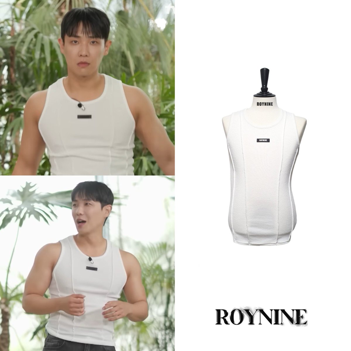 roynineofficial's tweet photo. #로이나인 #ROYNINE
#이준 #LEEJUN
-
🔲 Celeb : 이준
🔲 tvN 유퀴즈 온 더 블럭
🔲 Item : 화이트 골지 민소매 티셔츠
-
이준씨가 유퀴즈 온 더 블럭에서
로이나인 민소매 티셔츠를 멋있게 입어주셨네요. https://t.co/HPkYcxJwH6
