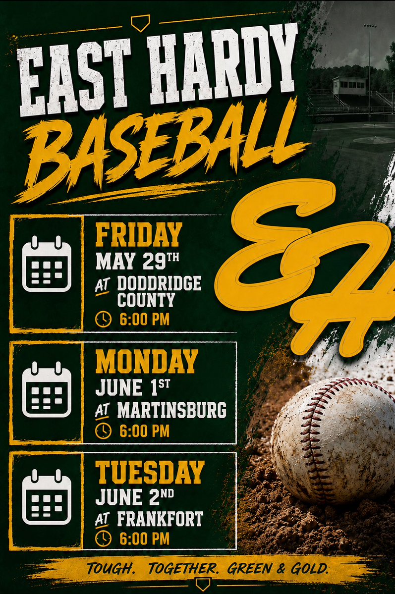 east_hardy's tweet photo. Schedule update for our tune up games before the state tournament: https://t.co/wqkUwm5NUr