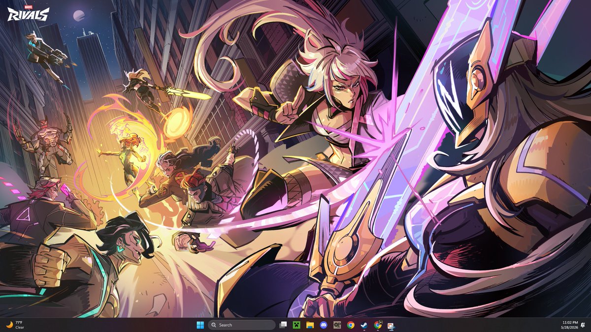 RealCheek's tweet photo. Thanks @MarvelRivals for this amazing screensaver https://t.co/tsCmk7LCsp