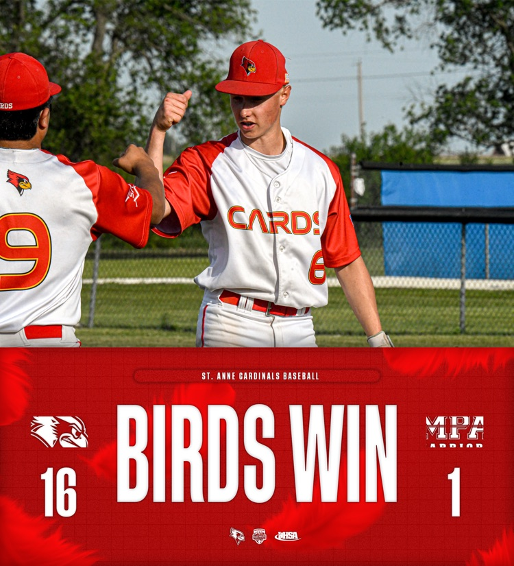 SACHS302's tweet photo. Cardinals baseball dominates Morgan Park Academy to move on to the regional championship game! 🐦⚾️

#CardinalCulture https://t.co/8X28YdoN1U