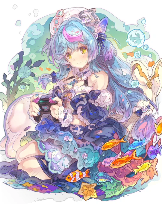 いるかっ子ちゃん リクエストありがとうございましたっ(*'▽') #Skeb