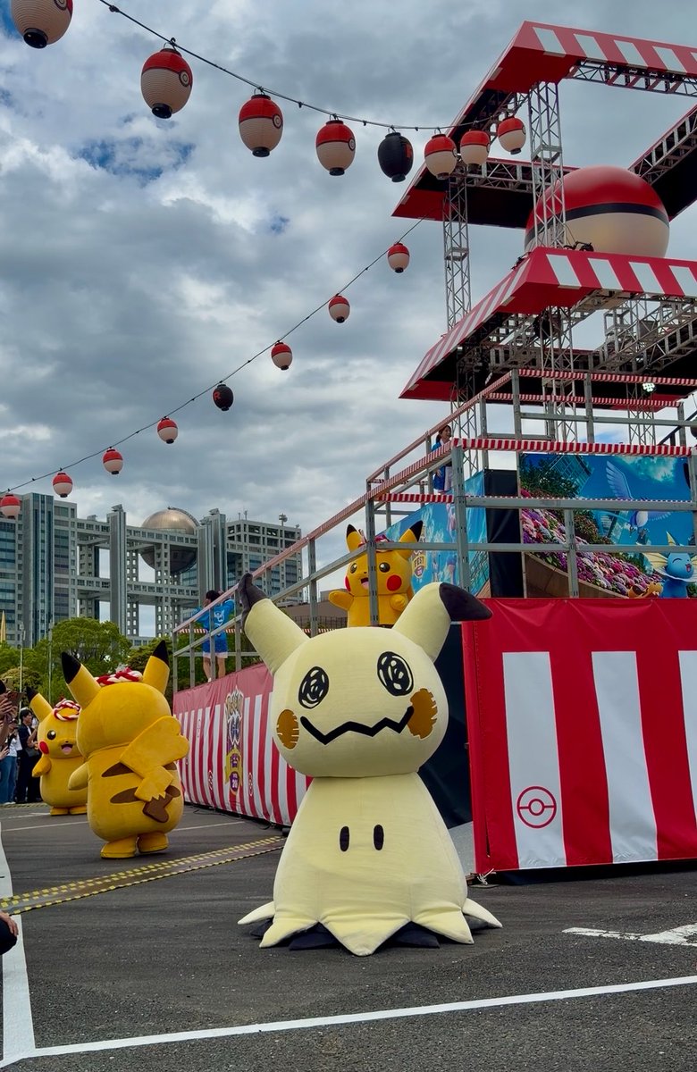 大行進の最後尾に着いてきたミミッキュ #PokemonGOFest2026