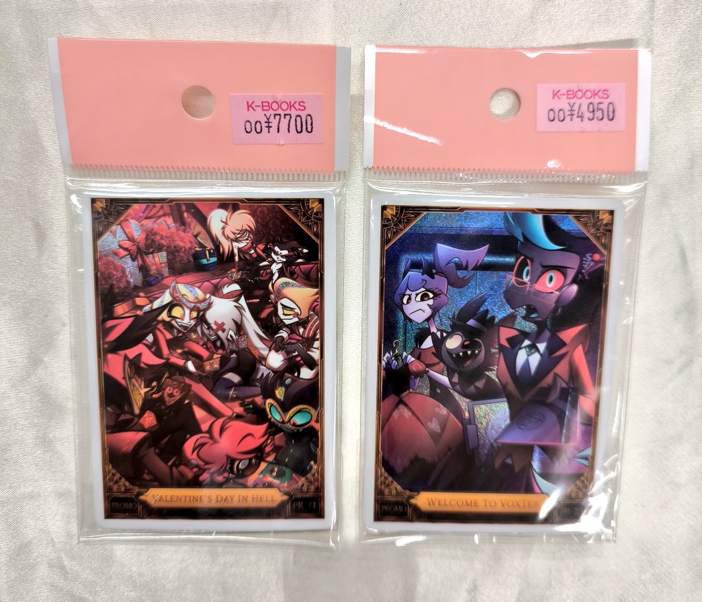 入荷情報】 『ハズビンホテル』 〇HAZBIN HOTEL TRADING CARDS