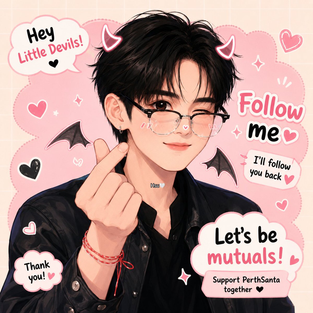 sty906667's tweet photo. Hello Little Devils 🖤🤍
Help me reach 500 followers 🥺✨
Follow me &amp; I’ll follow back!
Let’s support PerthSanta together ❤️‍🔥

#แลกฟอลรอเทรนด์เพิร์ธแซนต้า
#แลกฟอลรอครูพบเมฆครูโซลาร์
#PerthSanta #เพิร์ธแซนต้า https://t.co/YWNNVmcn5y