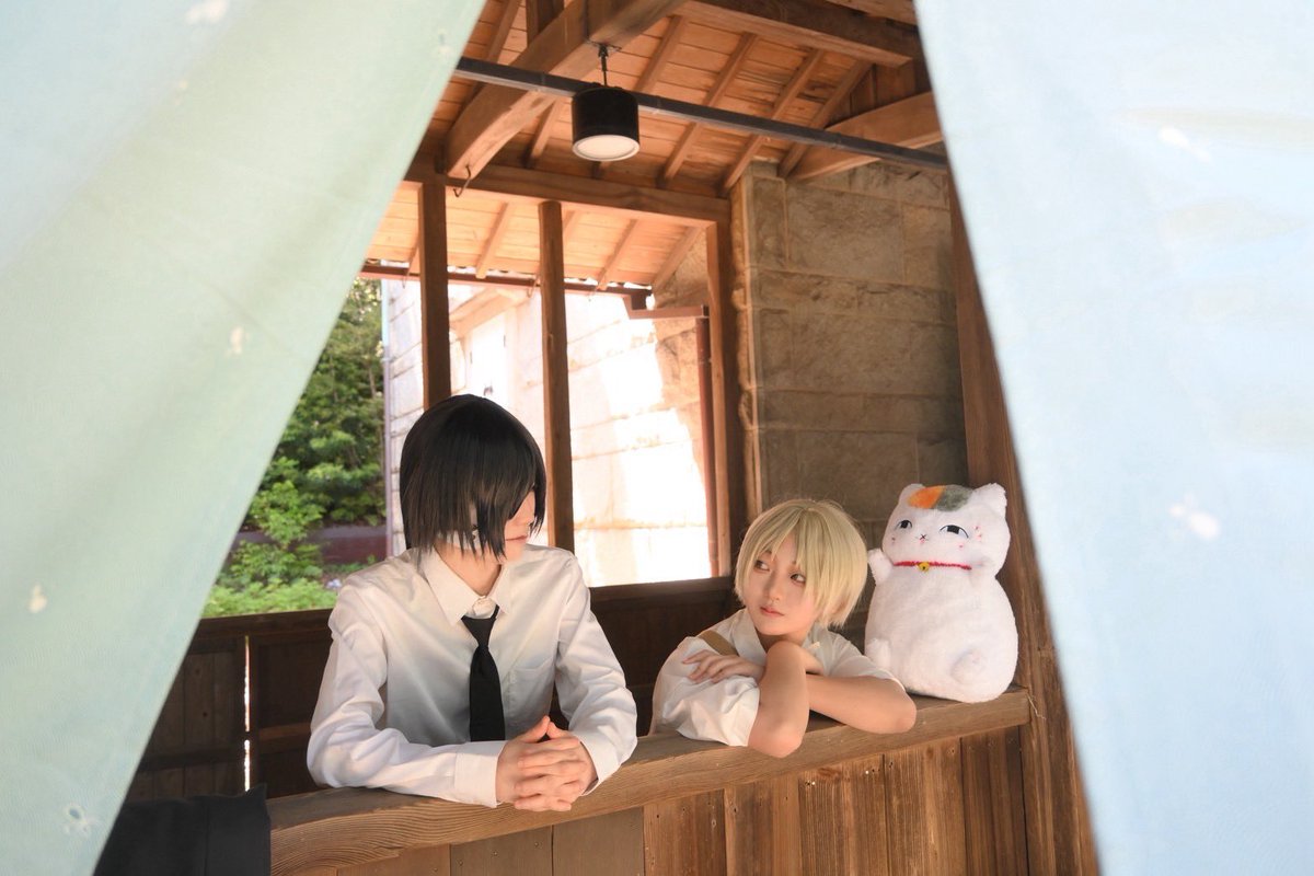 rui1_60's tweet photo. cos/夏目友人帳

 『的場さんは
       祓い屋をやめたいと思ったことは
                                         無いんですか？』

📸@bani_sooo 
 #旧安川邸  #安コス  #コスプレ園遊会 https://t.co/8Xk1QoLsP4