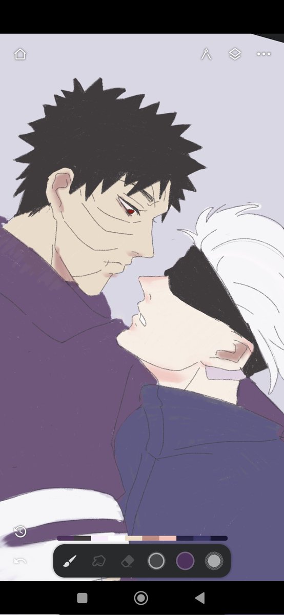Lavi_gs's tweet photo. A ver dense un beso  (#wip en cel x floja) https://t.co/noLy7jSefe