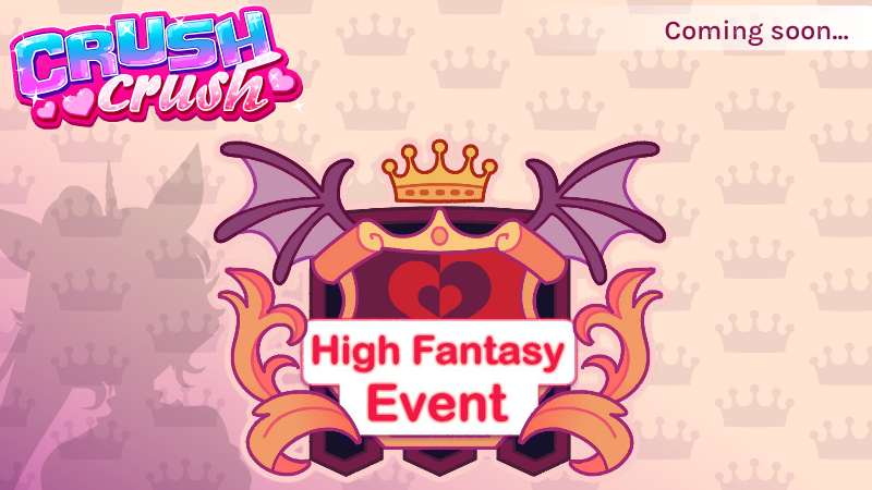CrushCrush's tweet photo. In a few days, your epic journey begins! The High Fantasy Event comes to Crush Crush June 3rd, along with new art, new challenges, new special features... and a new girl of course! ⚔️🛡️ https://t.co/tc20YTFGgt