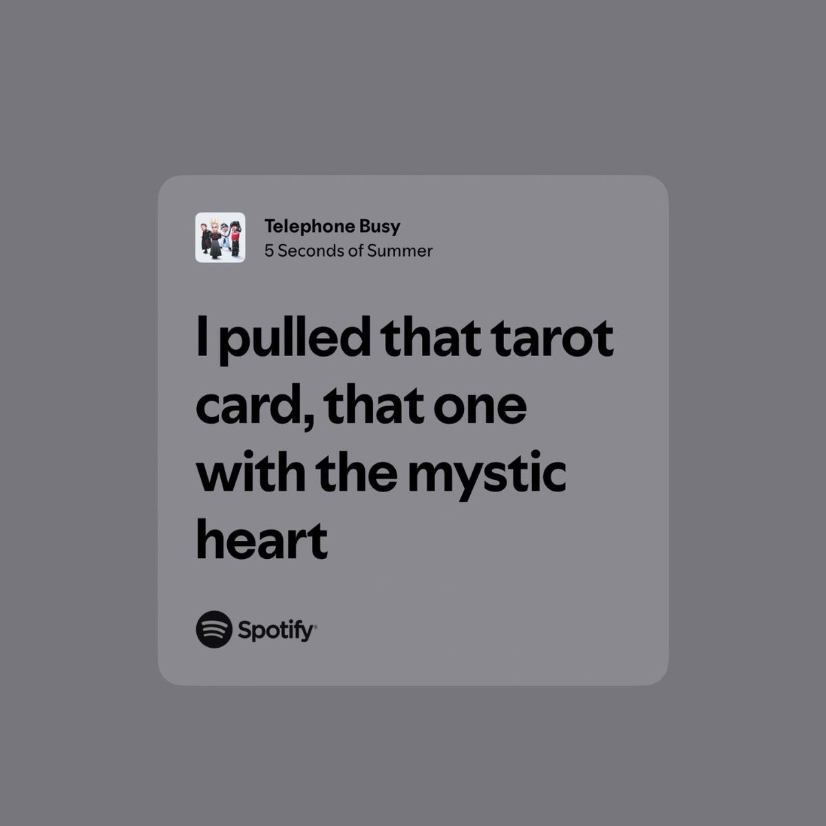 ajnappp's tweet photo. the fuck does 5sos know about tarot https://t.co/FtV8zIPJAf
