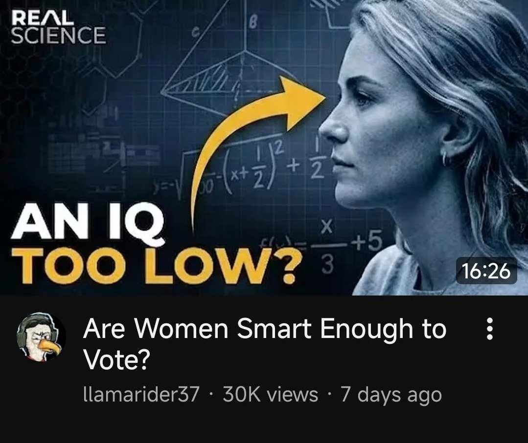 Why women get Ls tweet media